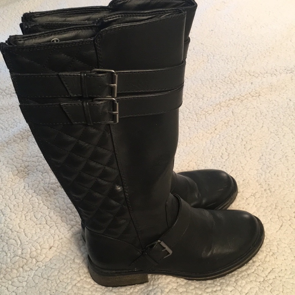 Girls black Steve Madden boots